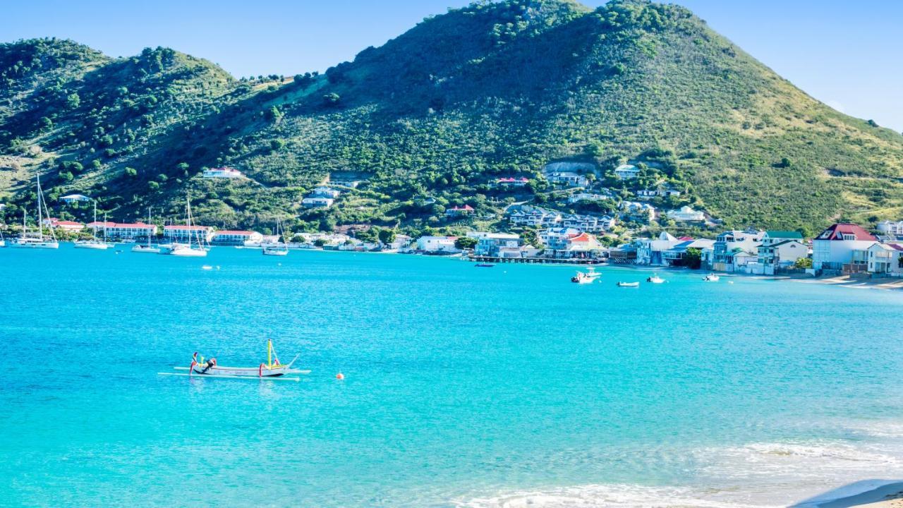 Official Page "Residence Bleu Marine" - Sea View Apartments & Studios - Saint-Martin French Side グランカーズ エクステリア 写真