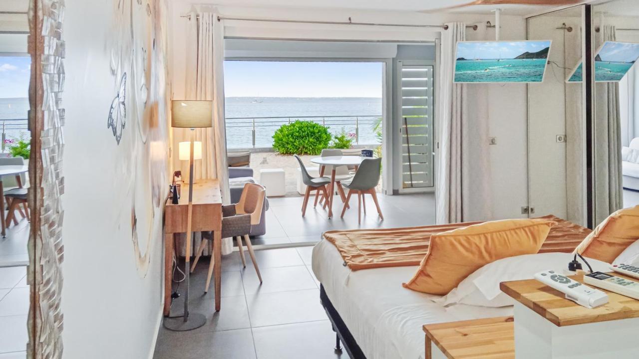 Official Page "Residence Bleu Marine" - Sea View Apartments & Studios - Saint-Martin French Side グランカーズ 部屋 写真