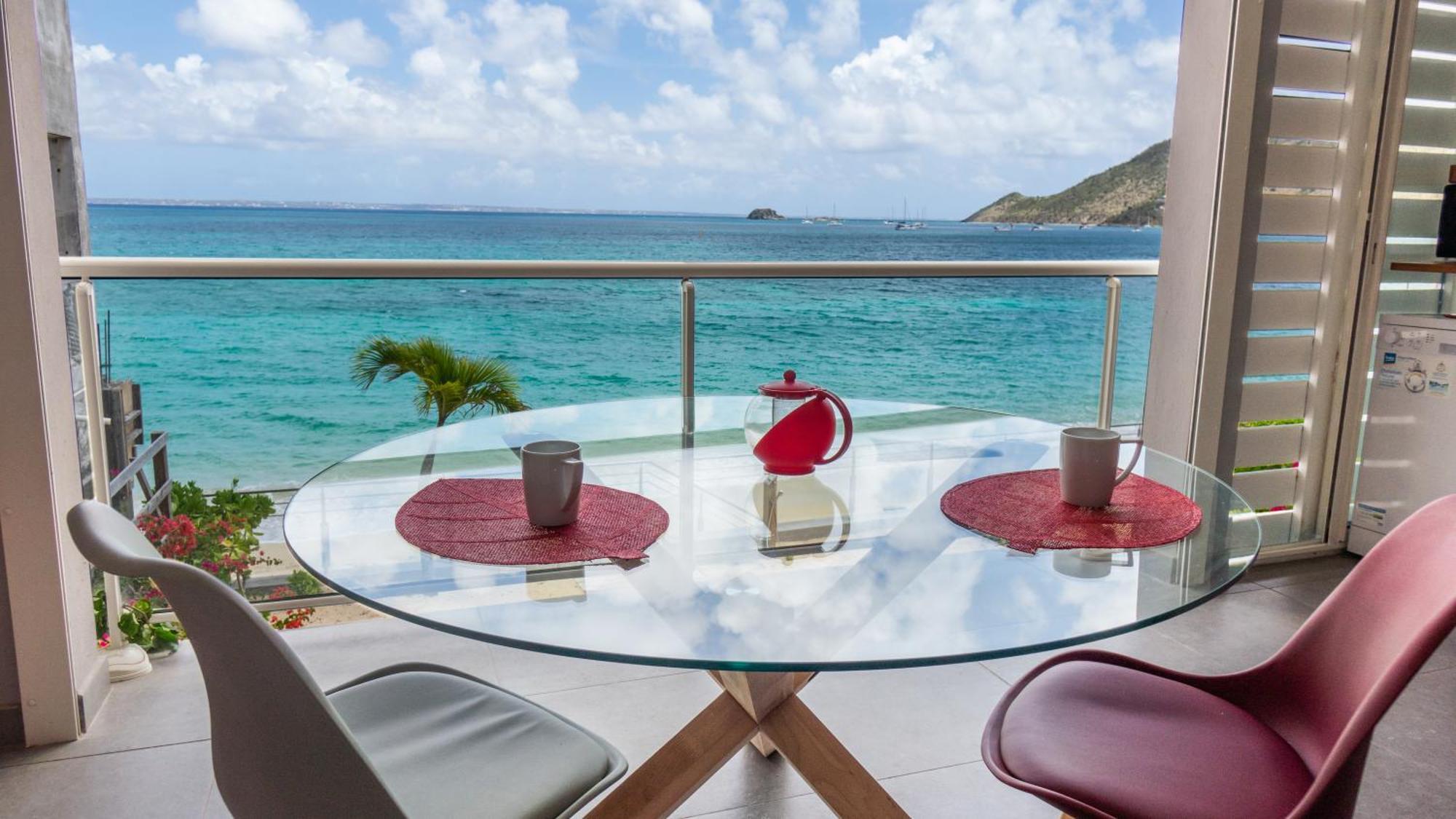 Official Page "Residence Bleu Marine" - Sea View Apartments & Studios - Saint-Martin French Side グランカーズ 部屋 写真