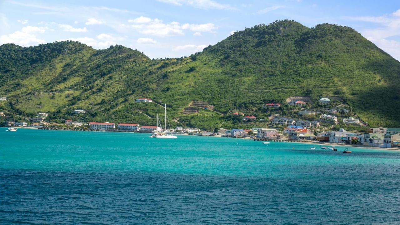 Official Page "Residence Bleu Marine" - Sea View Apartments & Studios - Saint-Martin French Side グランカーズ エクステリア 写真