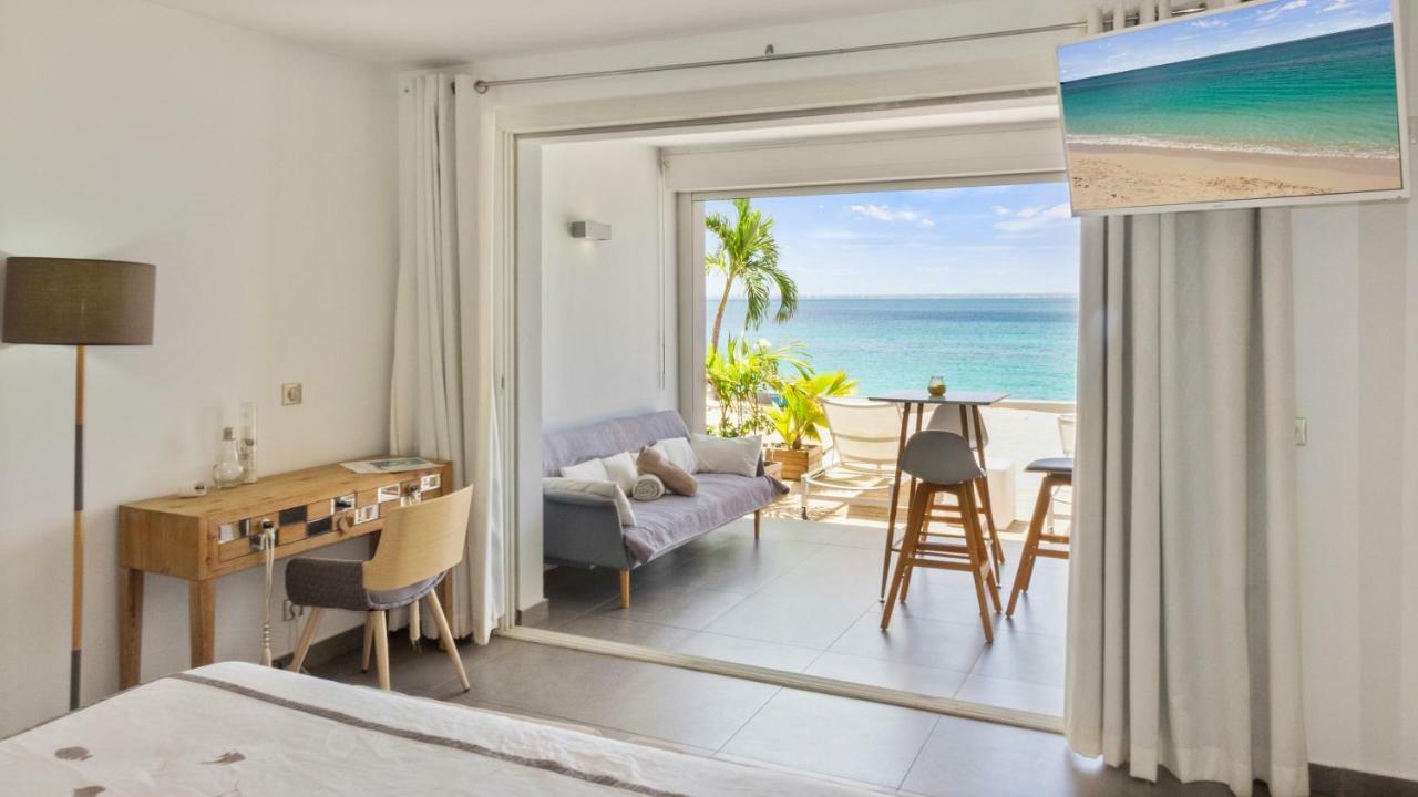 Official Page "Residence Bleu Marine" - Sea View Apartments & Studios - Saint-Martin French Side グランカーズ エクステリア 写真
